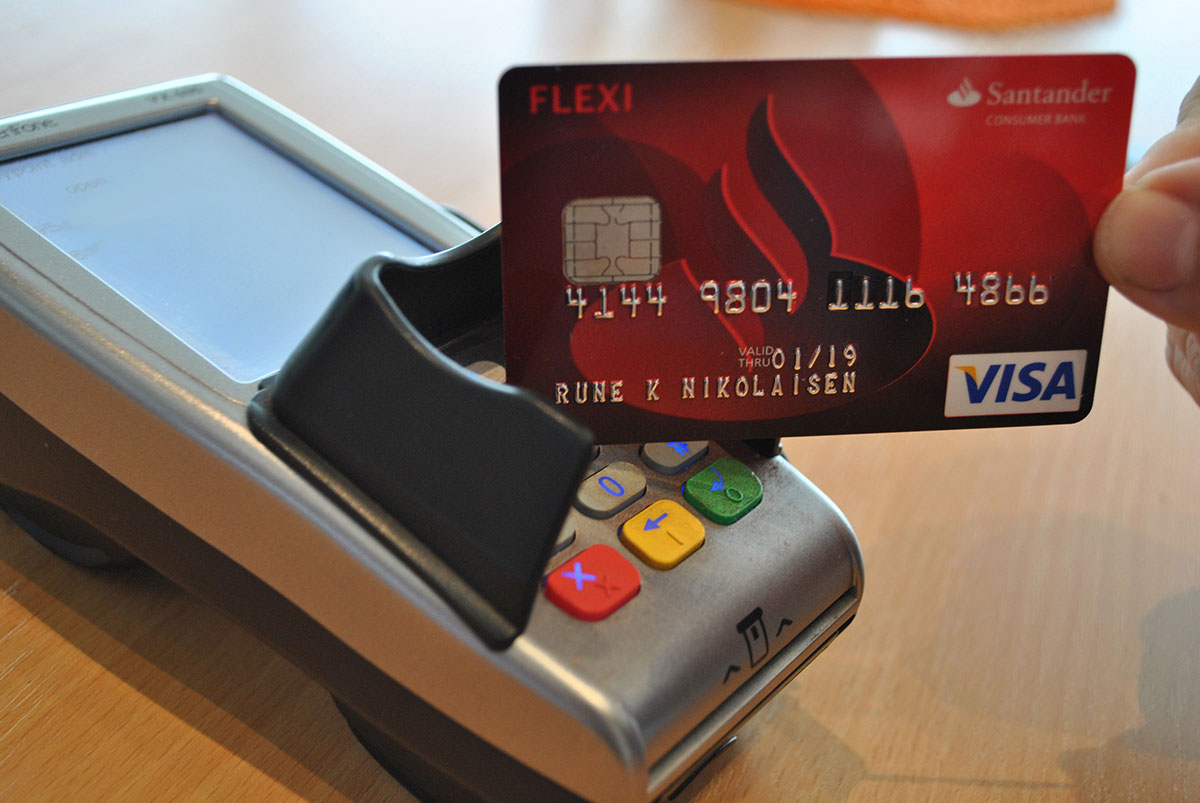 Flexi Visa friste med hele 4% cashback i en valgfri bransje. For ordens skyld gjør vi oppmerksom på at siffer på kortet på bildet er endret.